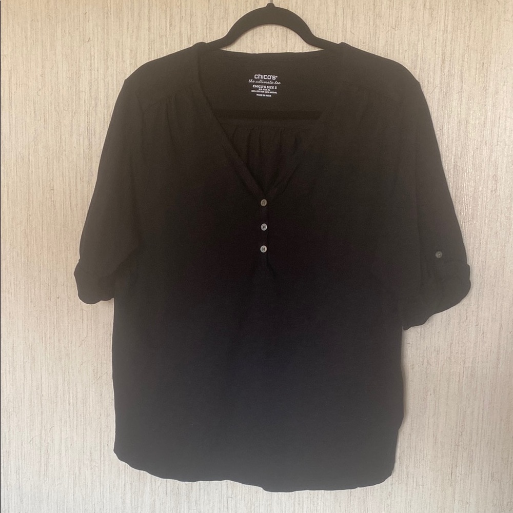 Chico’s Black Women's Top